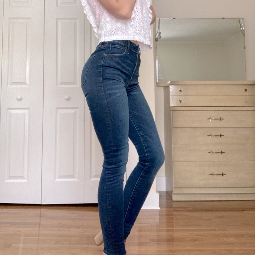 A&F Simone High Rise Super Skinny Jeans